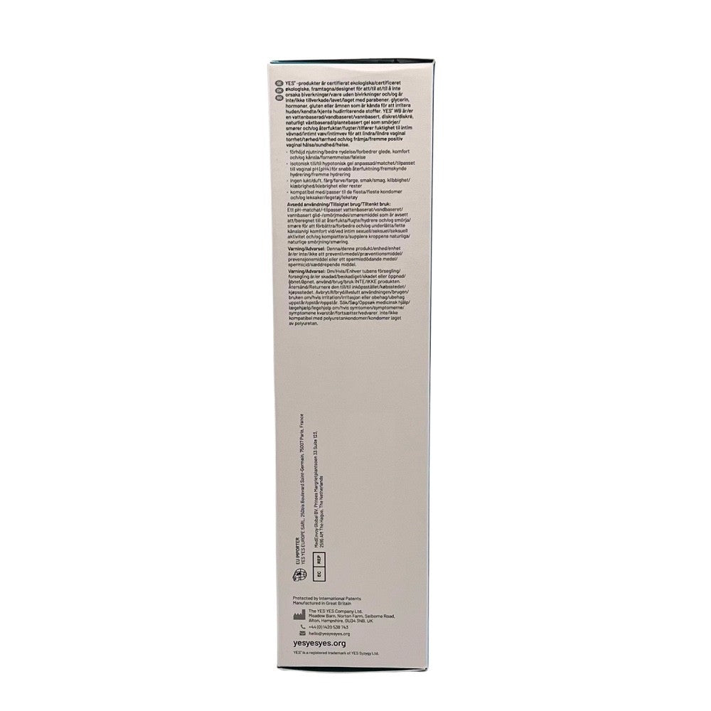 YES Organic Water Based Personal Lubricant-150ml