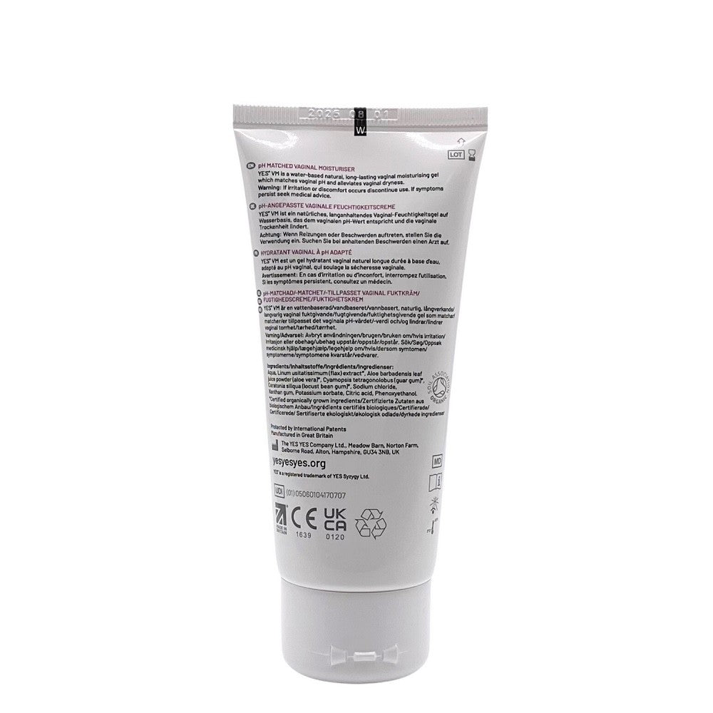 YES Vaginal Moisturising Gel-100ml gynaecologist recommended