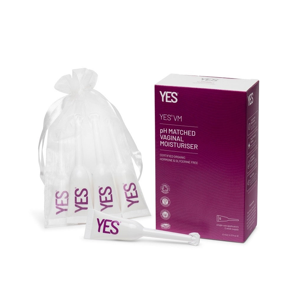 YES Vaginal Moisturising Gel-6x5ml - Organic - Gynaecologist Recommended