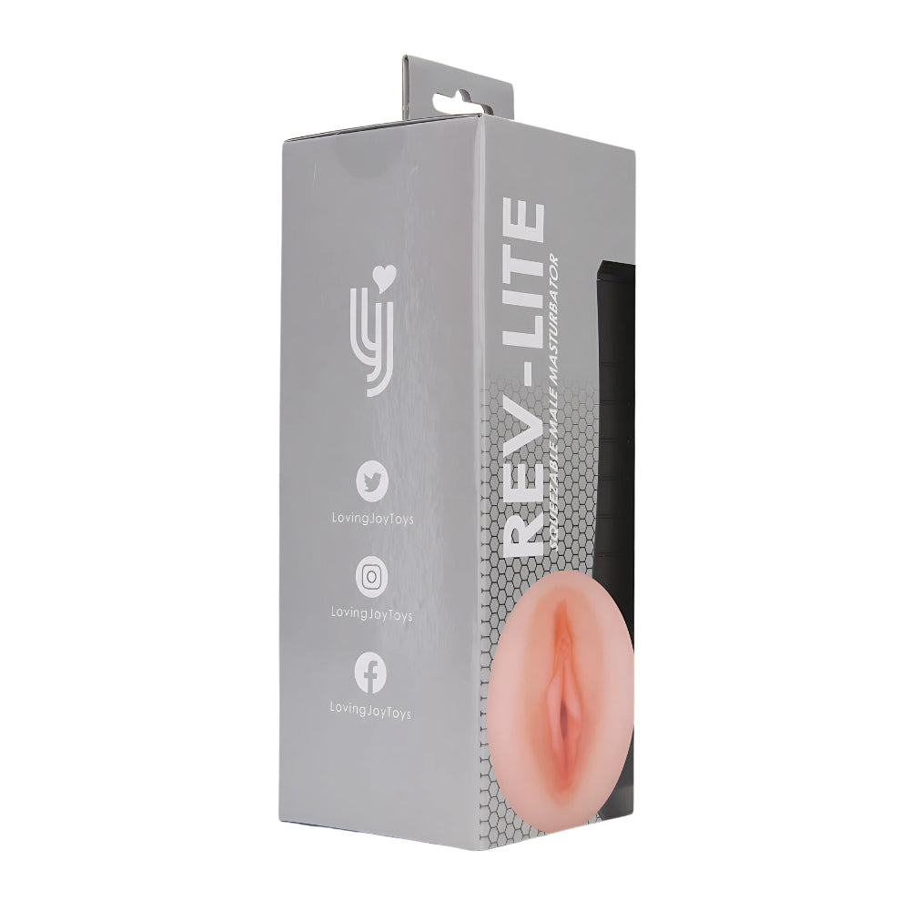 Rev-Lite Squeezable Male Masturbator