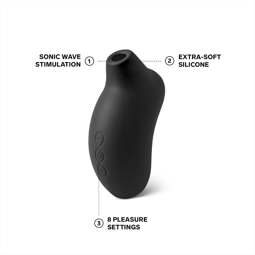 LELO SONA Sonic Clitoral Massager - Black