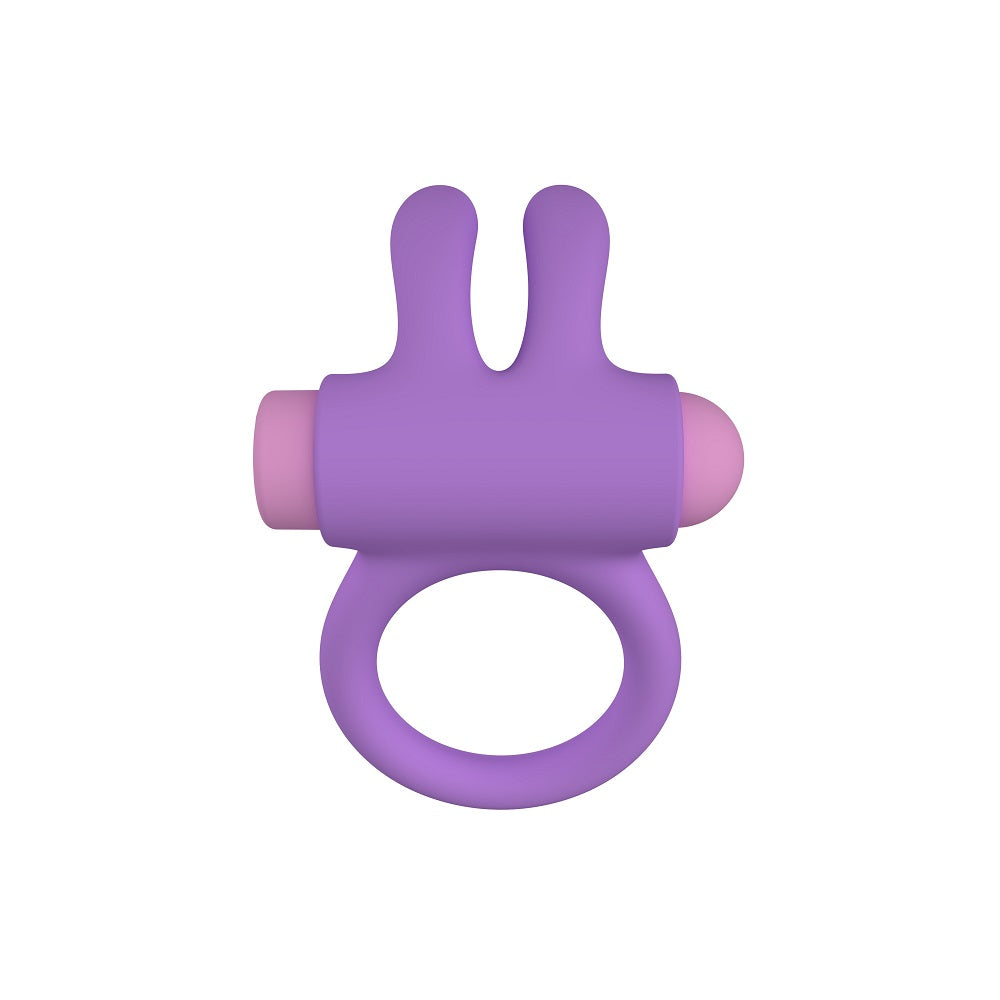 Party Color RINY Remote Control Rabbit Cock Ring Purple